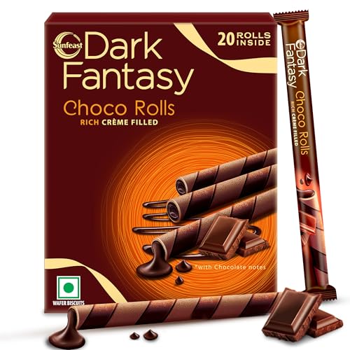 Dark Fantasy Choco Rolls Rich Creme Filled