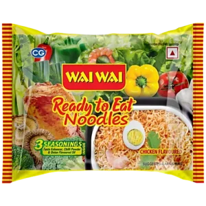 Wai Wai Ready to Eat Noodles Chicken Flavour 50g packet