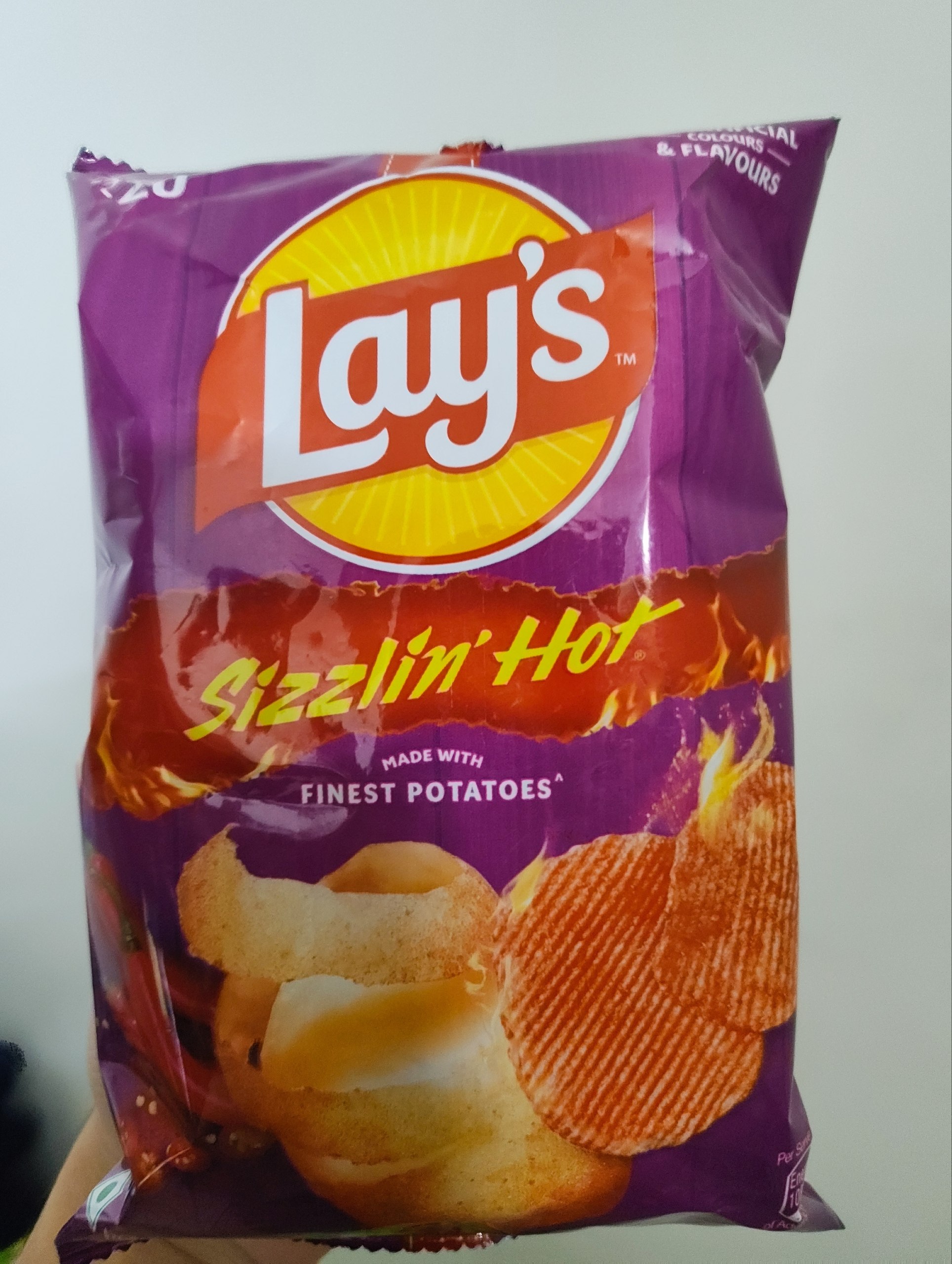 lay's sizzlin hot