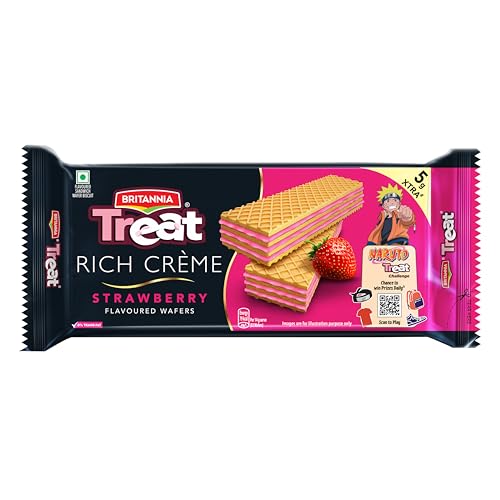 Britannia Treat Strawberry Flavoured Wafers