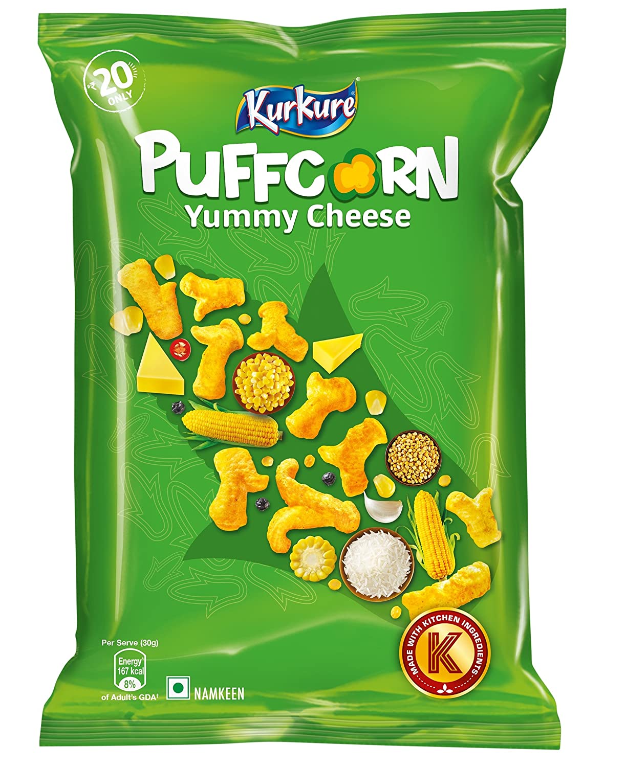 KurKure Puffcorn Yummy Cheese