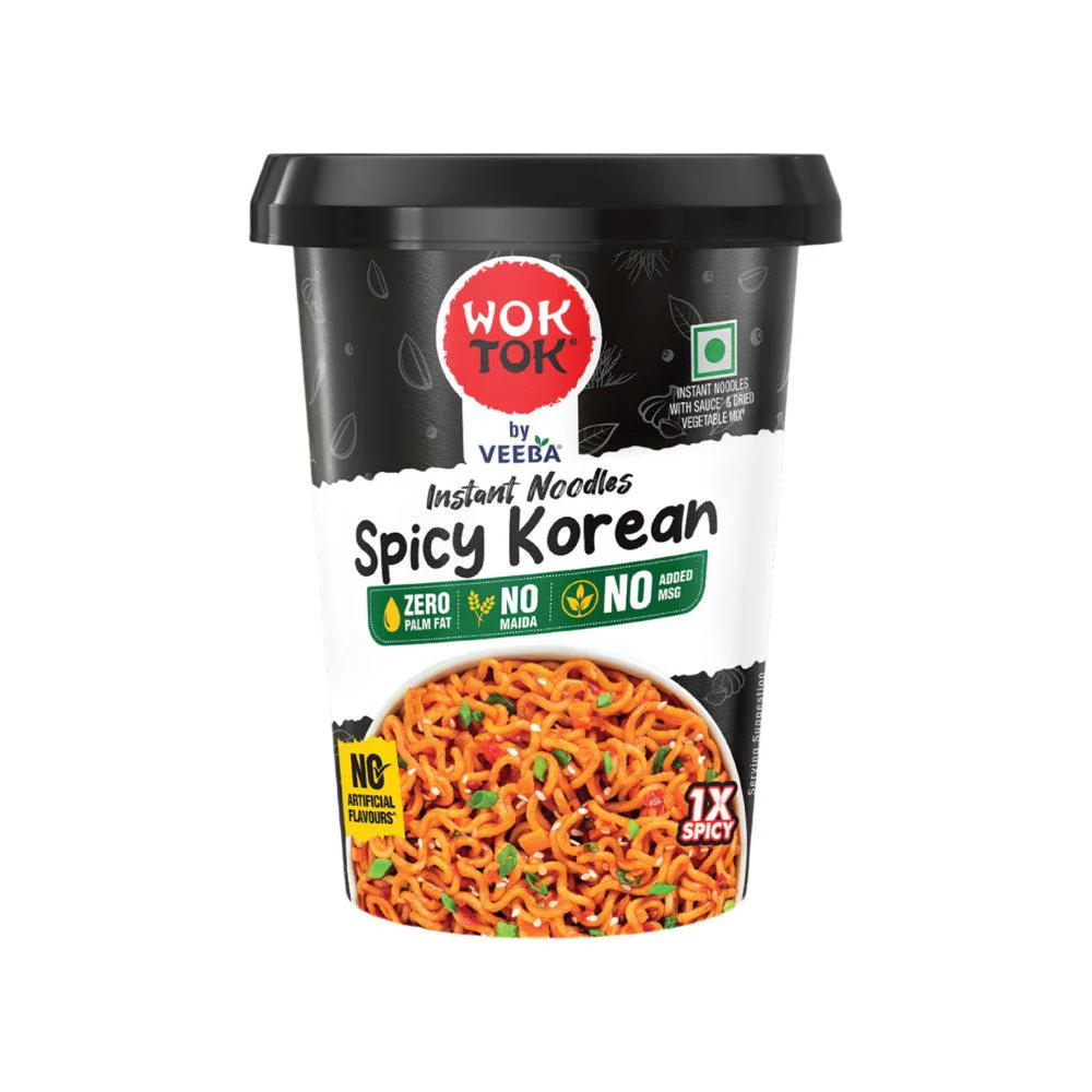 VeeBa Noodles Spicy Korean