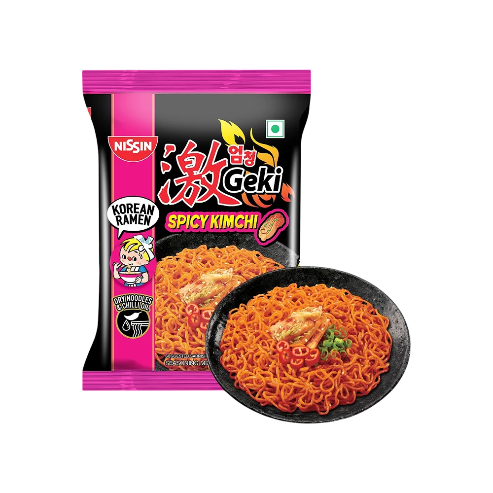 Geki spicy kimchi ramen