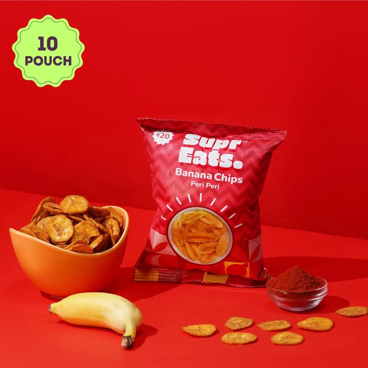 Super Eats Banana Chips Peri Peri