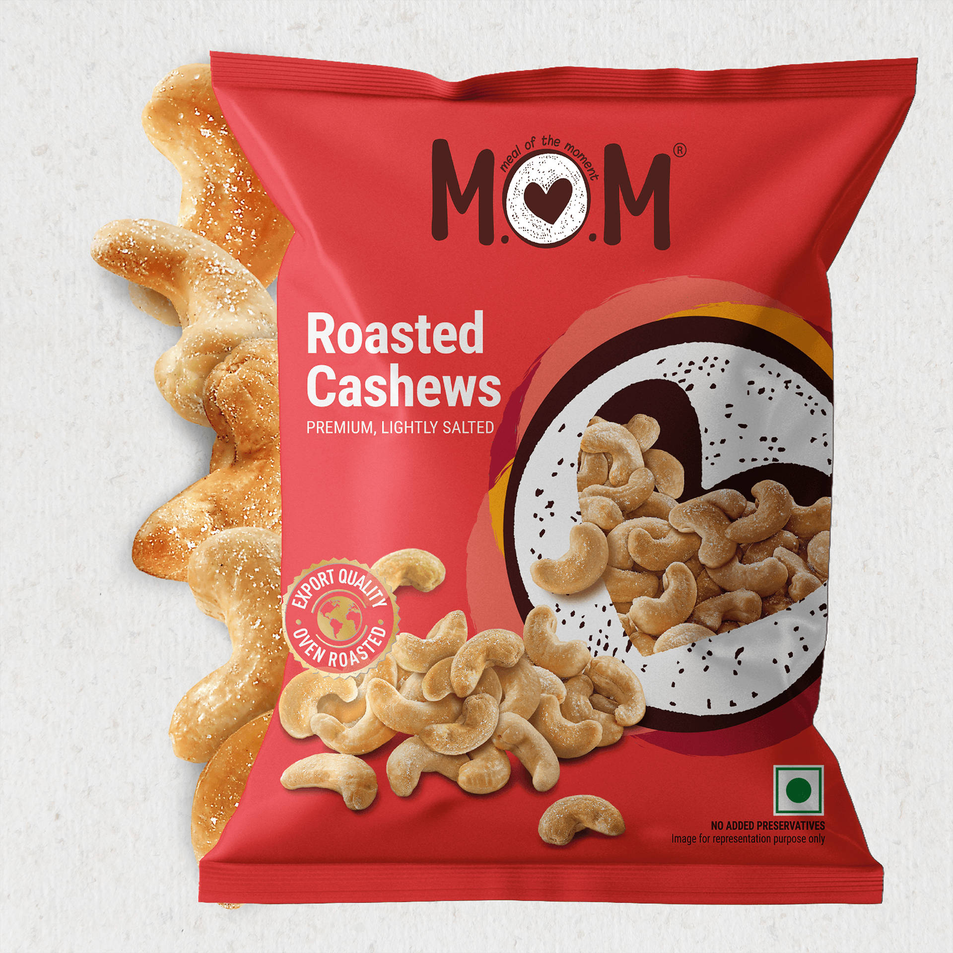 MOM Roasted Cashews Orange